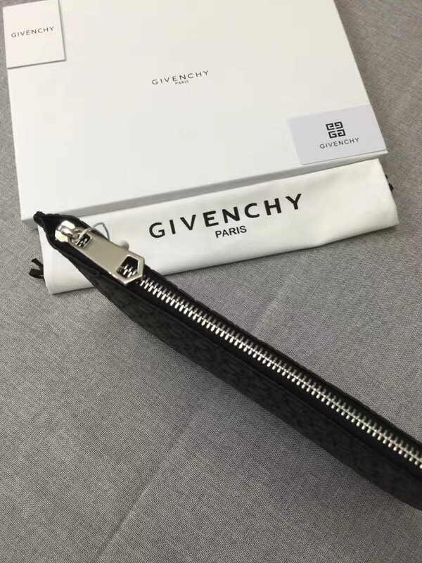 GIVENCHY ジバンシィスーパーコピー 17/18AW スターエンボスクラッチ_Black BK06072020 001